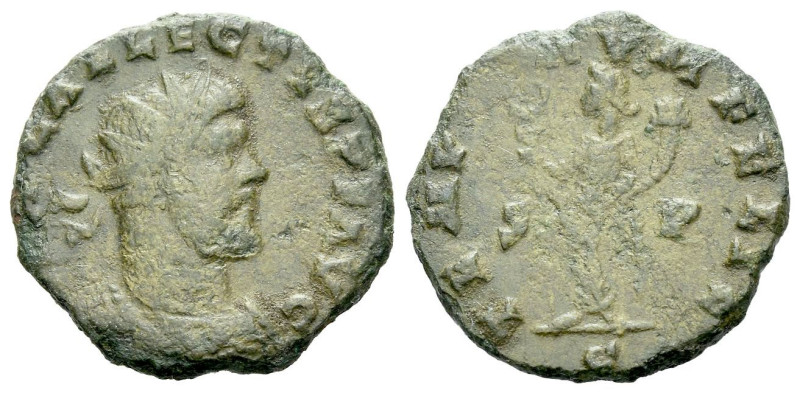 Allectus, 293-296 Antoninianus circa 293-296, Æ 19.00 mm., 2.48 g.

About VF