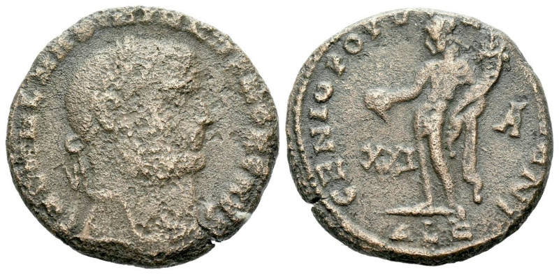 Galerius Maximianus caesar, 293-305 Follis Alexandria circa 293-305, Æ 23.00 mm....