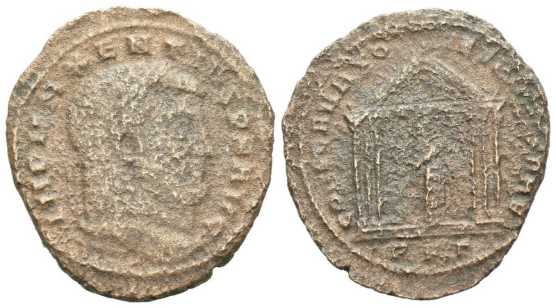 Maxentius, 306-312 Follis Cyzicus circa 306-312, Æ 26.00 mm., 5.21 g.

Fine