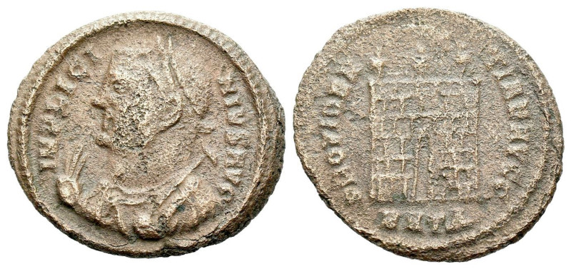 Licinius, 308-324 Follis Thessalonica circa 308-324, Æ 20.00 mm., 3.33 g.

Goo...