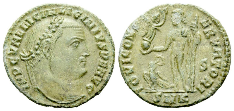 Licinius, 308-324 Follis Cyzicus circa 308-324, Æ 20.00 mm., 2.97 g.

VF