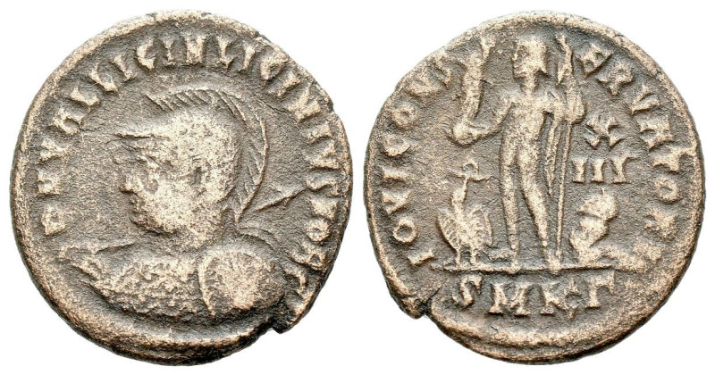 Licinius II caesar, 317-324 Follis Cyzicus circa 317-324, Æ 19.00 mm., 2.97 g.
...