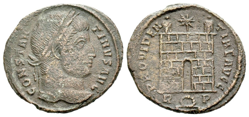 Constantine I, 307-337 Follis Rome circa 307-337, Æ 20.00 mm., 2.52 g.

About ...