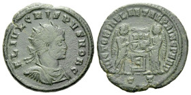 Crispus caesar, 317-326 Follis Ticinum circa 317-326