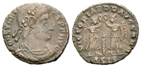 Constantius II, 337-361 AE3 Siscia circa 337-361