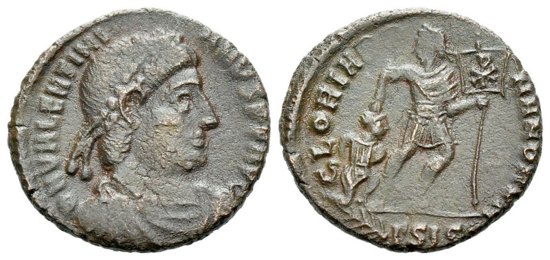 Valentinian I, 364-375 AE3 Siscia circa 364-375, Æ 17.00 mm., 2.77 g.

About V...