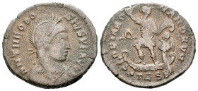 Theodosius I, 379-395 AE2 Thessalonica circa 379-395