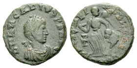 Arcadius, 383-408 AE4, Barbaric imitation Siscia circa 383-408