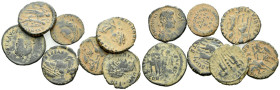 Honorius, 393-423 Large lot of 7 Bronzes IV century