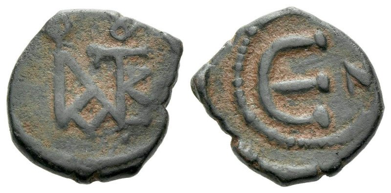 Justin II, 565-578 Pentanummium Constantinople circa 565-578, Æ 13.00 mm., 1.86 ...