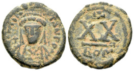 Maurice Tiberius, 582-602 20 Nummi Rome circa 582-602