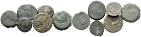 Large lot of 6 Bronzes III century