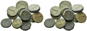 Large lot of 11 Bronzes III century
