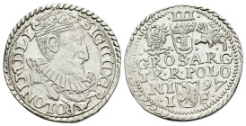 Poland, Sigismund III. 1587-1632 3 Gröscher 1597