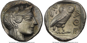 NEAR EAST or EGYPT. Ca. 5th-4th centuries BC. AR tetradrachm (21mm, 17.26 gm, 12h). NGC Choice AU 5/5 - 3/5, light marks, brushed. Head of Athena righ...