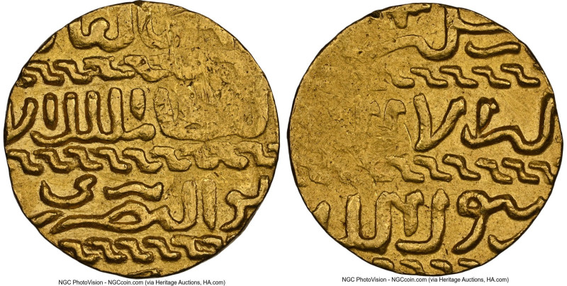 Burji Mamluk. Barsbay gold Ashrafi ND (AH 825-841) MS61 NGC, al-Qahira (Cairo) m...