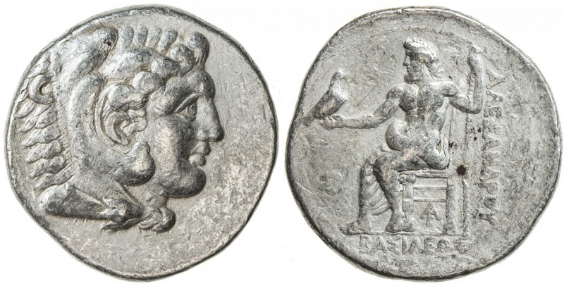 ARADOS: after 59 BC, AR tetradrachm (17.16g), S-5984, Herakles // Zeus, as on Ma...