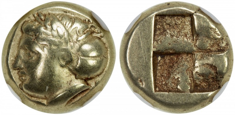 IONIA: Phocaea, ca. 387-326 BC, EL hecte (1/6 stater) (2.53g), Bodenstedt-102, l...