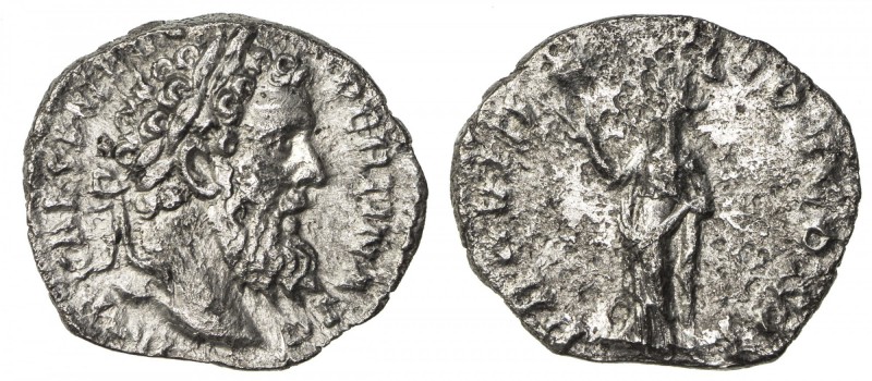 ROMAN EMPIRE: Pertinax, 193-193 AD, AR denarius (2.51g), Rome, S-6046, Provident...