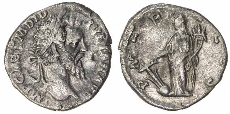 ROMAN EMPIRE: Didius Julianus, 193 AD, AR denarius (2.41g), Rome, S-6073, P M TR...