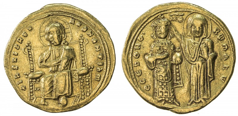 BYZANTINE EMPIRE: Romanus III Argyrus, 1028-1034, AV Histamenon (4.37g), Constan...