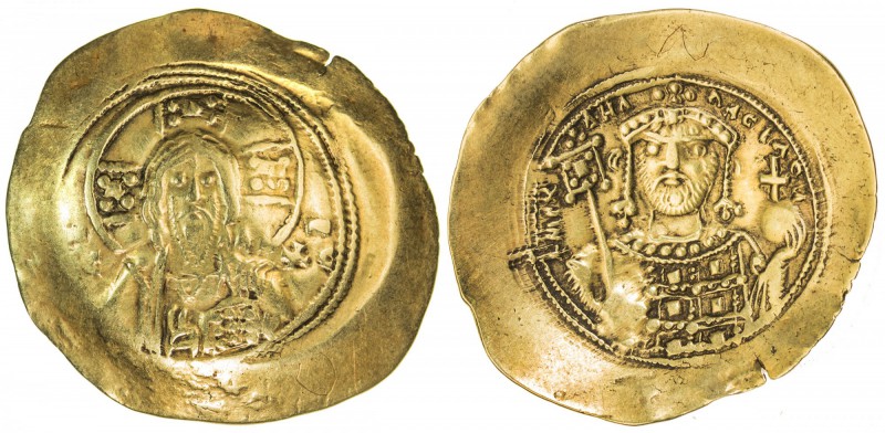 BYZANTINE EMPIRE: Michael VII Ducas, 1071-1078, AV histamenon trachy (4.36g), Co...