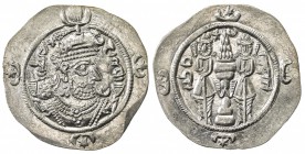 SASANIAN KINGDOM: Kavad II, 628, AR drachm (4.23g), AYLAN (Hulwan), year 2, G-223, bold strike, choice EF.