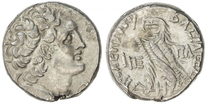 PTOLEMAIS: Ptolemy XII Neos Dionysos, 116-106 and 88-80 BC, AR tetradrachm (13.7...