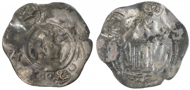 NORTHERN TOKHARISTAN: Kobadien, 6th century, AR drachm (3.17g), cf. Zeno-138259,...