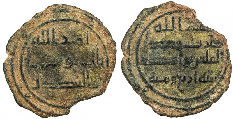 UMAYYAD: AE fals (2.25g), Wasit, AH104, A-205, W-939, nicely patinated, even str...
