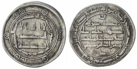 ABBASID: al-Rashid, 786-809, AR dirham (2.86g), Madinat Jayy, AH171, A-219.7, citing al-mubârak in the reverse field, divided above & below, VF, R.