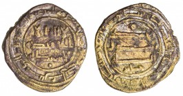 ABBASID: AE fals (3.22g), Junday Sabur, AH174, A-J327, Lavoix-1612, clear mint & date, in the name of the caliph al-Rashid, cited as 'abd Allah harun ...