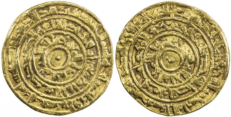 FATIMID: al-Mu'izz, 953-975, AV dinar (4.16g), Misr, AH363, A-697.1, Nicol-368, ...