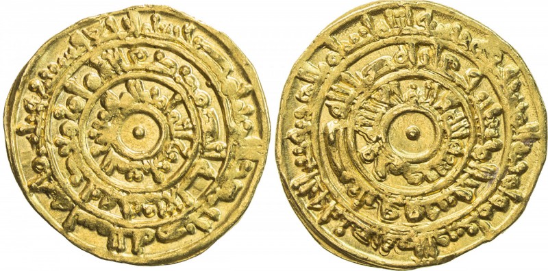FATIMID: al-Mu'izz, 953-975, AV dinar (4.15g), Misr, AH364, A-697, Nicol-370, lo...