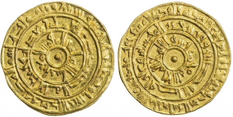 FATIMID: al-Mu'izz, 953-975, AV dinar (4.18g), Misr, AH365, A-697.1, Nicol-371, ...