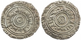 FATIMID: al-'Aziz, 975-996, AR ½ dirham (1.52g), al-Qahira al-Mahrusa, AH383, A-705, Nicol-697, extremely rare mint, active for silver only AH383-384,...