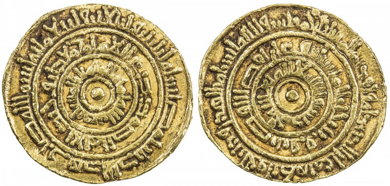 FATIMID: al-Mustansir, 1036-1094, AV dinar (3.92g), Misr, AH442, A-719A, Nicol-2...