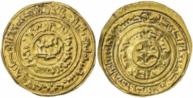 BURID: Abaq, 1140-1154, AV dinar (4.65g), Dimashq, AH534, A-A784, Abaq's name appears in the outer obverse margin, after the date formula, also citing...