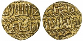 BURJI MAMLUK: Qa'itbay, 1468-1496, AV ashrafi (3.40g), NM, ND, A-1027, bold VF.