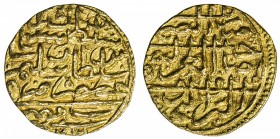 OTTOMAN EMPIRE: Süleyman I, 1520-1566, AV sultani (3.53g), Misr, AH926, A-1317, bold strike, VF-EF.