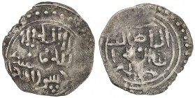 GREAT MONGOLS: Anonymous, ca. 1225-1250, AR dirham (1.23g), Jand, ND, A-3715J, kalima // name of caliph al-Nasir, mint name above; above average quali...