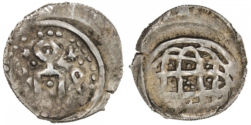 GOLDEN HORDE: Anonymous, 1270s-1310s, AR dirham (1.61g), NM, ND, A-A2020, anepig...