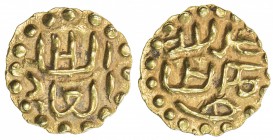 SAMUDRA-PASAI: Abdallah II, ca. 1475-1513, AV mas (0.63g), Leyton-SP18b, superb strike, choice EF, ex Howard Simmons Collection.