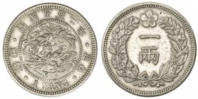 KOREA: Gojong, 1863-1897, AR yang, year 502 (1893), KM-1113, AU.