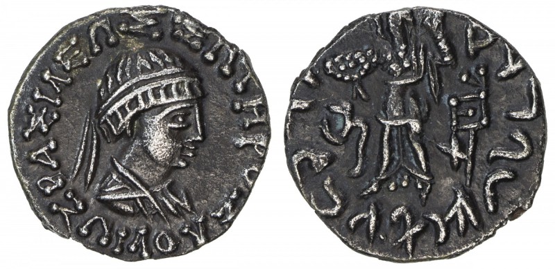 INDO-GREEK: Zoilos II, ca, 55-35 BC, AR drachm (2.19g), Bop-1V, diademed king's ...