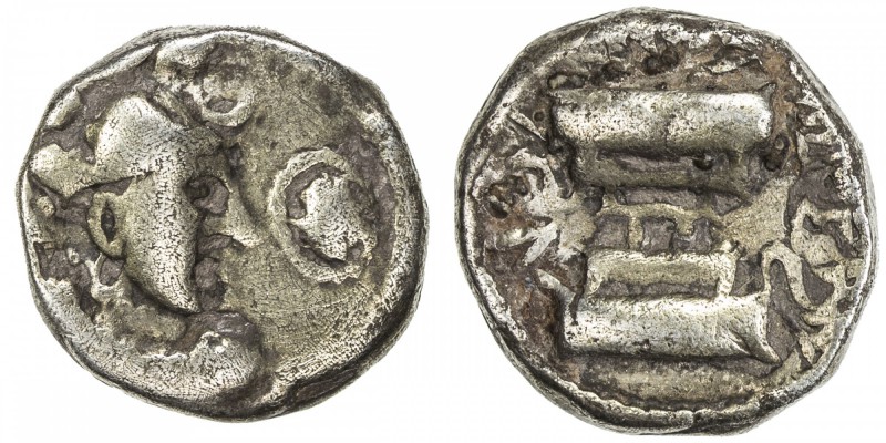 INDO-SASANIAN: Rana Datasatya, 5th-6th century, debased AV dinar (6.79g), cf. ON...
