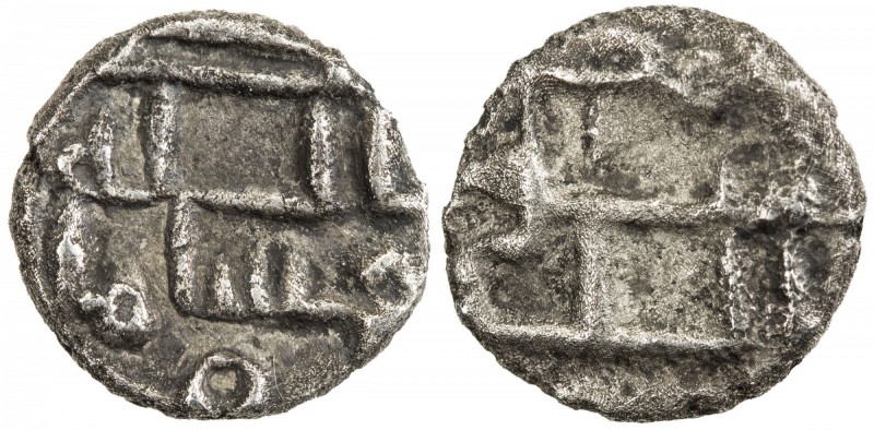 GOVERNORS OF SIND: Hisham, before 854, AR damma (0.25g), NM, ND, A-J1494, Fishma...