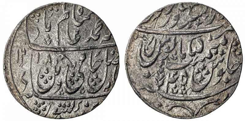 MUGHAL: Shah Alam II, 1759-1806, AR rupee (11.02g), Dar al-Surur Saharanpur, AH1...