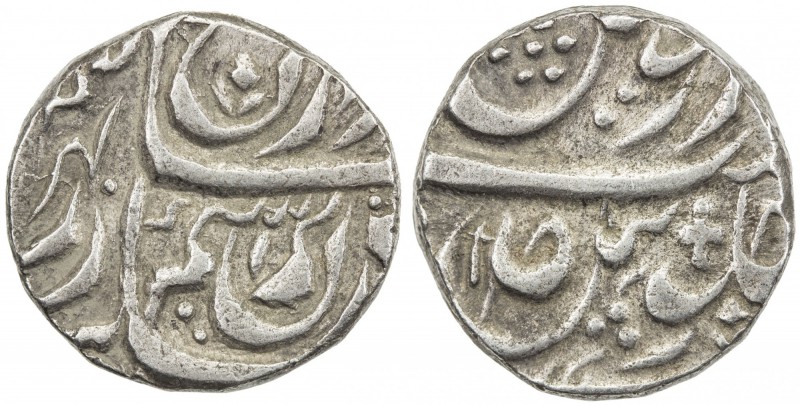 JIND: Bhag Singh, 1789-1819, AR rupee (10.93g), "Sahrind", AH[12]24, KM-3, SS-27...