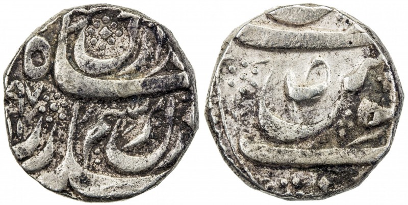 KAITHAL: Lal Singh, 1781-1819, AR rupee (11.18g), "Sahrind", AH1197, KM-10, SS-2...